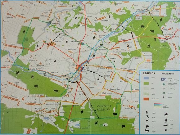 mapa szlaki